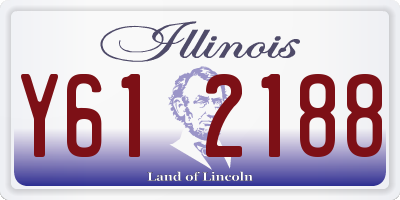 IL license plate Y612188