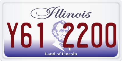 IL license plate Y612200