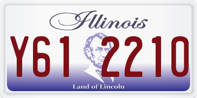 IL license plate Y612210