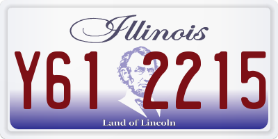 IL license plate Y612215