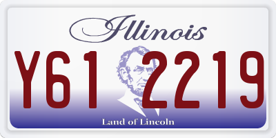 IL license plate Y612219