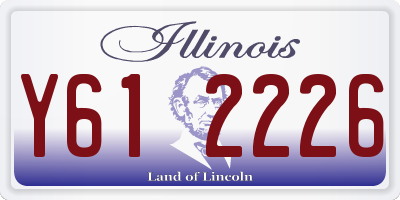 IL license plate Y612226