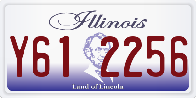 IL license plate Y612256