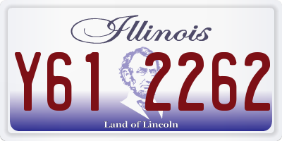 IL license plate Y612262