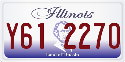 IL license plate Y612270