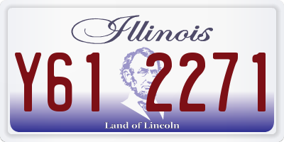 IL license plate Y612271
