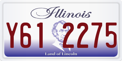 IL license plate Y612275