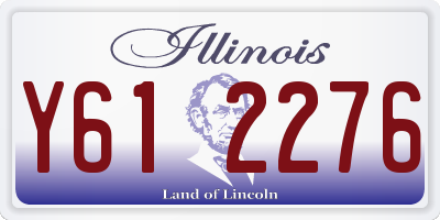 IL license plate Y612276