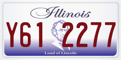 IL license plate Y612277