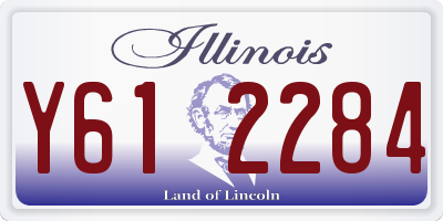 IL license plate Y612284