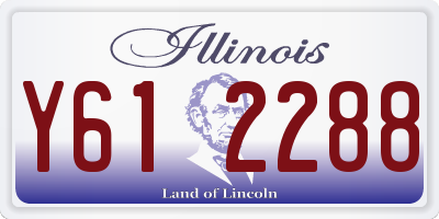 IL license plate Y612288