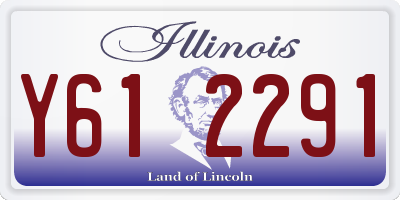 IL license plate Y612291