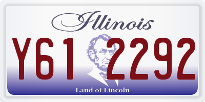 IL license plate Y612292