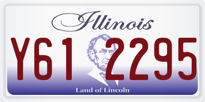 IL license plate Y612295