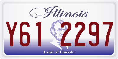 IL license plate Y612297