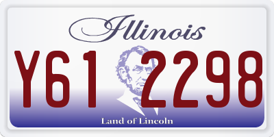 IL license plate Y612298