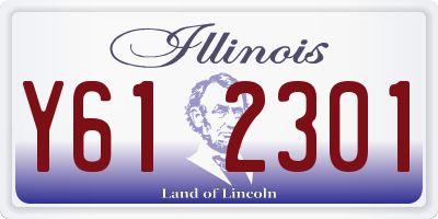 IL license plate Y612301