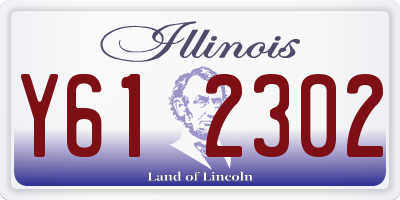 IL license plate Y612302