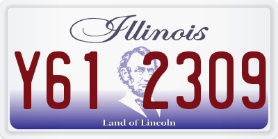 IL license plate Y612309