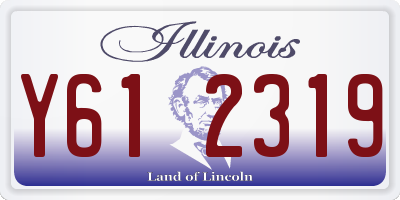 IL license plate Y612319
