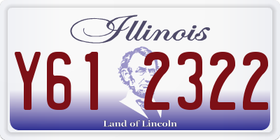 IL license plate Y612322