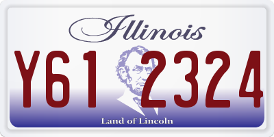IL license plate Y612324