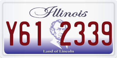 IL license plate Y612339