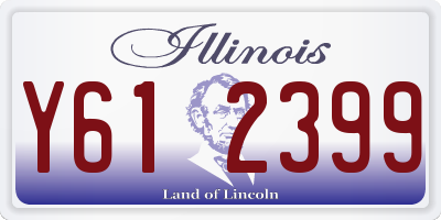 IL license plate Y612399