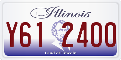 IL license plate Y612400