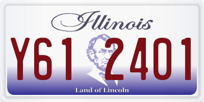 IL license plate Y612401