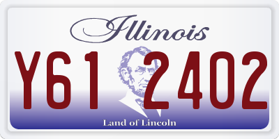 IL license plate Y612402