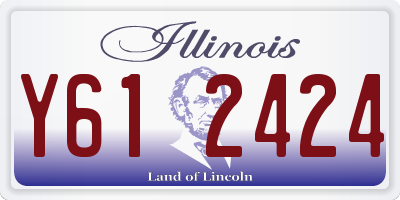 IL license plate Y612424