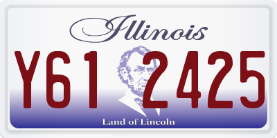 IL license plate Y612425