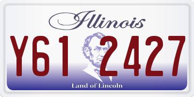 IL license plate Y612427