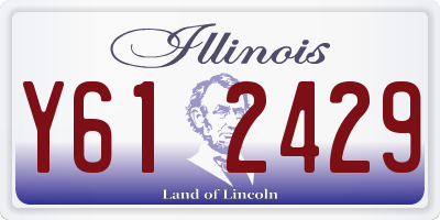 IL license plate Y612429