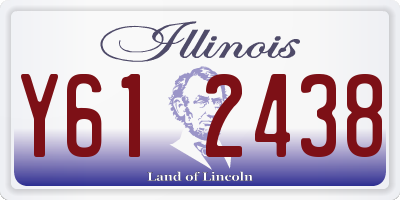 IL license plate Y612438