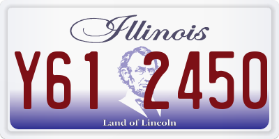 IL license plate Y612450