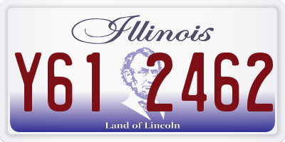 IL license plate Y612462