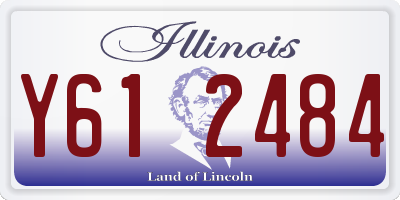 IL license plate Y612484