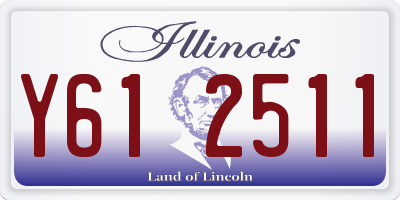 IL license plate Y612511