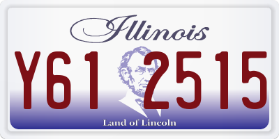 IL license plate Y612515