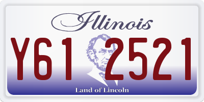IL license plate Y612521