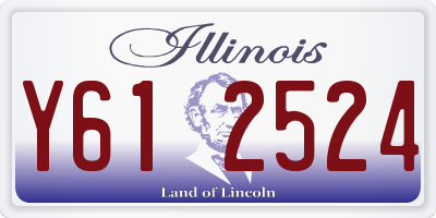IL license plate Y612524