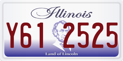 IL license plate Y612525