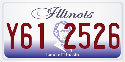IL license plate Y612526