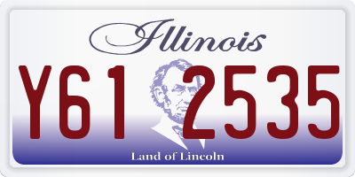 IL license plate Y612535