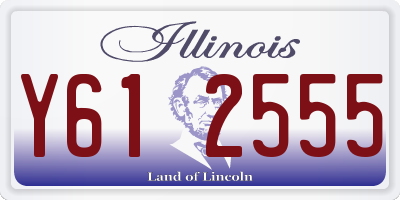 IL license plate Y612555