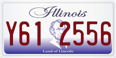 IL license plate Y612556