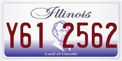 IL license plate Y612562