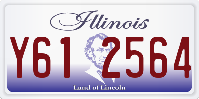 IL license plate Y612564